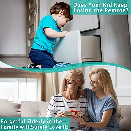 4 Pack Wireless Car Key Finder That Makes Noise | 115ft Range 85dB RF Key Tracker, Phone/Wallet Finder with 4 Item Locator Tags