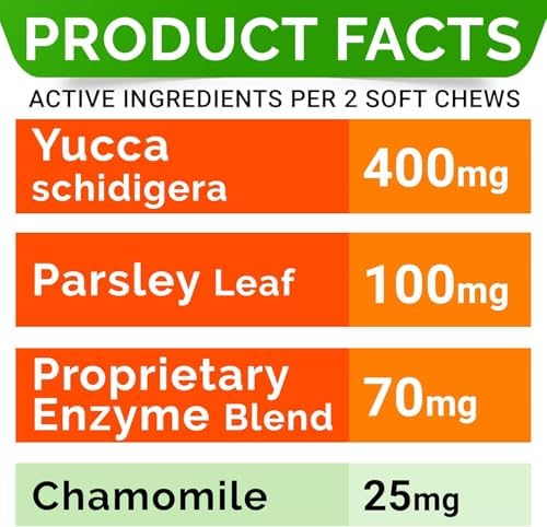 STRELLALAB No Poo Chews for Dogs - Coprophagia & Stool Eating Deterrent with Probiotics, Digestive Enzymes & Breath Aid Support - Stop Dog Poop Eating - Made in The USA