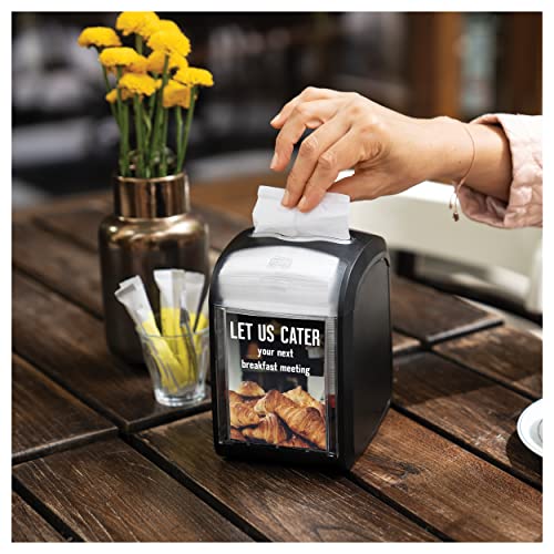 Tork Xpressnap Fit White Dispenser Napkin N14, Compostable 2-ply, 36 packs x 120 napkins, DX800