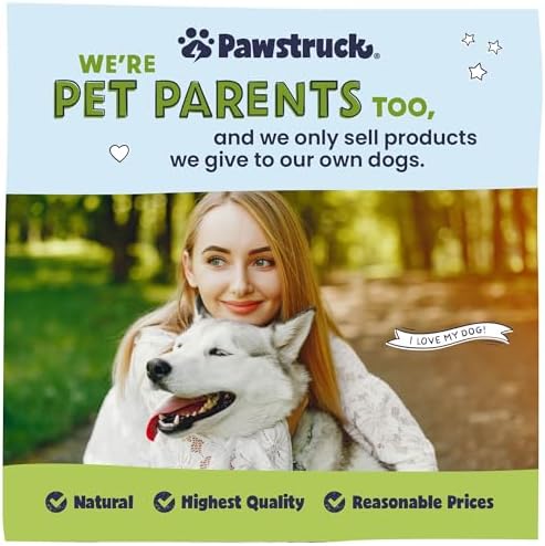 Pawstruck All-Natural 4" Bully Stick Rings for Dogs - Rawhide-Free, 100% Beef, Single Ingredient Dental Chew Bones - Fully Digestible, Low Odor - 3 Pack - Packaging May Vary