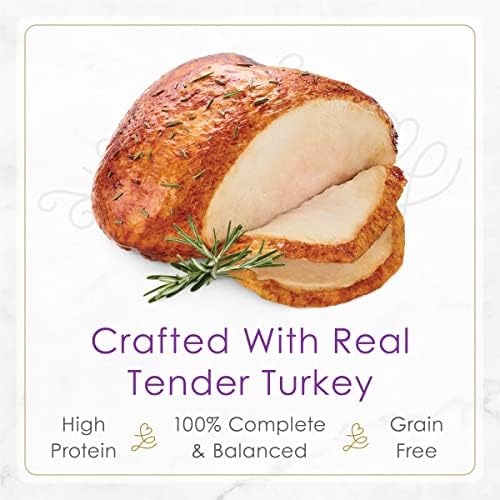 Purina Fancy Feast Gourmet Pate Wet Cat Food, Petites Tender Turkey Entree - (Pack of 12) 2.8 oz. Tubs