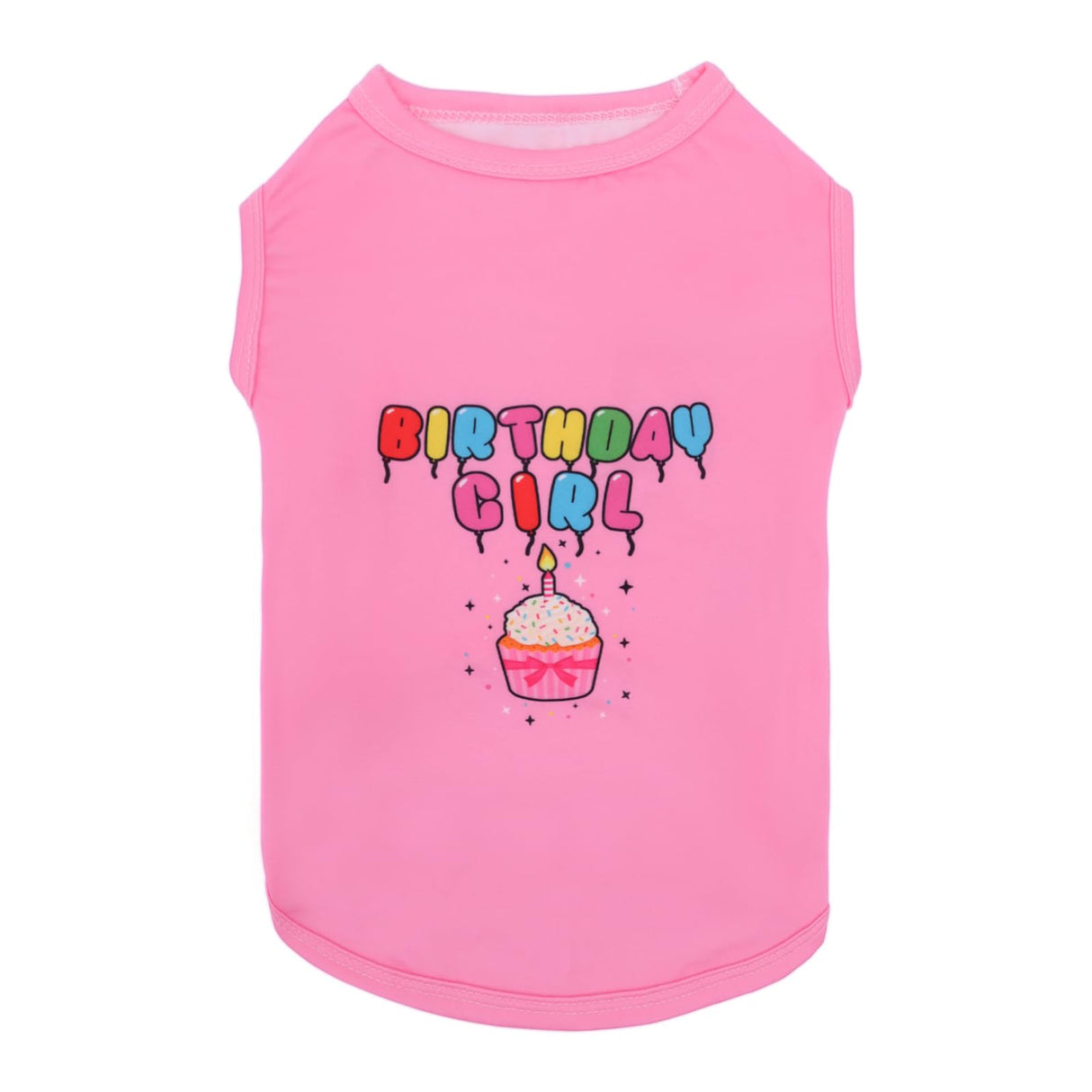 CuteBone Soft Dog Shirt Birthday Lightweight Small Puppy T-Shirts Pet Clothes Breathable Tee Vest Stretchy Outfit Cat Apparel