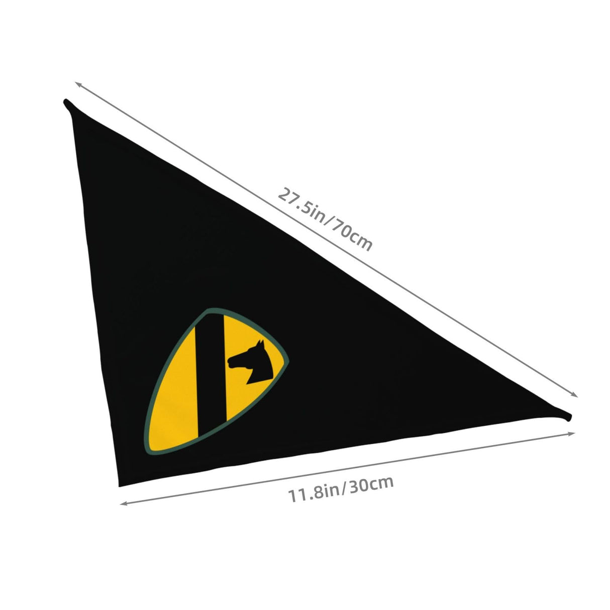 1st Cavalry Division Patch Dog Scarf Pet Bandana Cat Pet Bibs