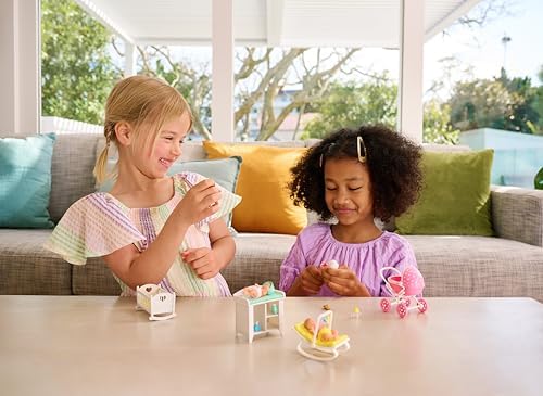 5 Surprise My Mini Baby Series 1 (2 Pack) by ZURU, Collectible Mystery Capsule, Toy for Girls, Realistic Miniature Baby, Playset and Accessories