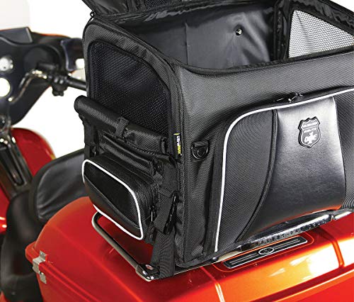 Nelson-Rigg Route 1 Rover Pet Carrier: Weather Resistant, Portable, and Secure Motorcycle pet Carrier/Crate; Fits Harley Davidson, Indian, Yamaha & Suzuki Motorcycles