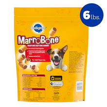 Load image into Gallery viewer, Pedigree Dry Dog Treats MarroBone, Real Beef Flavor, 6 lb. Bag (Pack of 1)