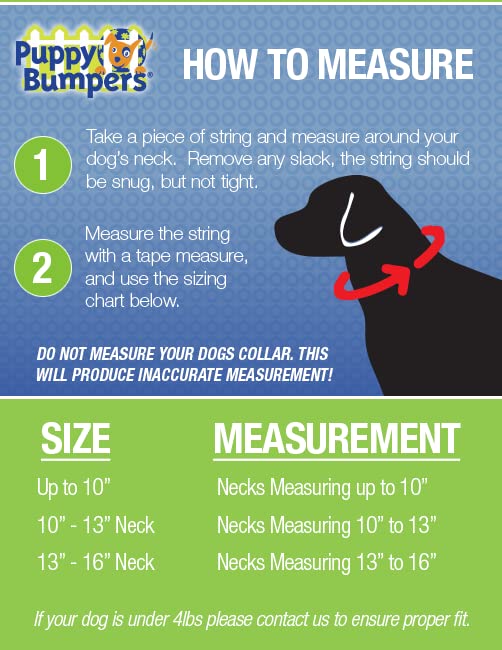 New Comic Puppy Bumper- up to 10"