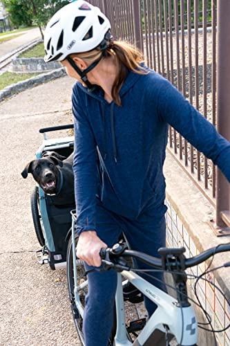 Burley Bark Ranger | XL Dog Bike Trailer & Stroller, Roomy Interior, Mesh Ventilation & Reinforced Removeable Floor