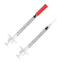 Load image into Gallery viewer, UltiCare VetRx U-40 3/10cc Pet Insulin Syringes - 3/10cc, 29G x 1/2’’, HALF UNIT Markings, 100 ct, Comfortable and Accurate Dosing, Compatible with Any U-40 Strength Insulin