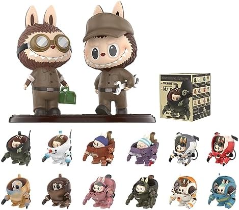 POP MART The Monsters x Kow Yokoyama Ma.K. Blind Box Figures, Random Design Box Toys for Modern Home Decor, Collectible Toy Set for Desk Accessories, 1PC
