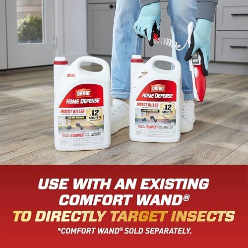 Ortho Home Defense Insect Killer for Indoor & Perimeter Refill2, Controls Ants, Roaches, Spiders, and More, 1 gal. (Pack of 2)