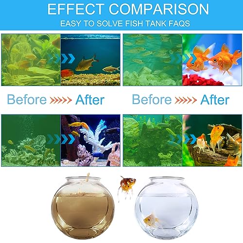 TAISHAN Aquarium Clean Light,3W Mini UV Sanitizer Submersible Light with Timer,Aquarium Water Clean Green Clear Waterproof Clean Lamp for Pond,Swimming Pool,Indoor