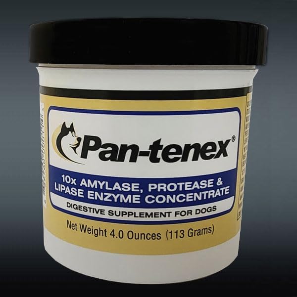 | 10x Digestive Enzymes for Dogs - 4 Ounces (113 Grams)