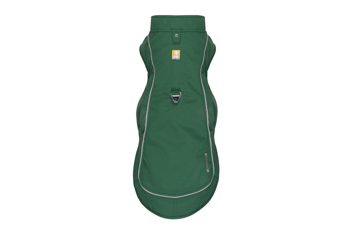 Ruffwear, Overcoat Fuse Jacket Harness Combo for Dogs, Evergreen, Large