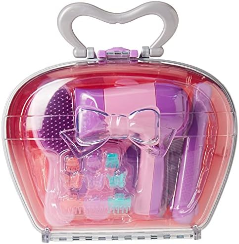 Battat- Play Circle- Hair Dryer With Sounds & Air – Carrying Case – Salon Accessories- Pretend Play Toys- Beauty Shop- 3 years + (15 Pieces)