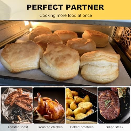11 Inch Baking Sheet, Baking Pan for Ninja DCT451 DCT401 DT251 DT201 DT200 SP351 SP300 SP301 SP201 Air Fryer Oven, Cookie Sheets for Baking, Baking Tray for Ninja Foodi Air Fryer Accessories