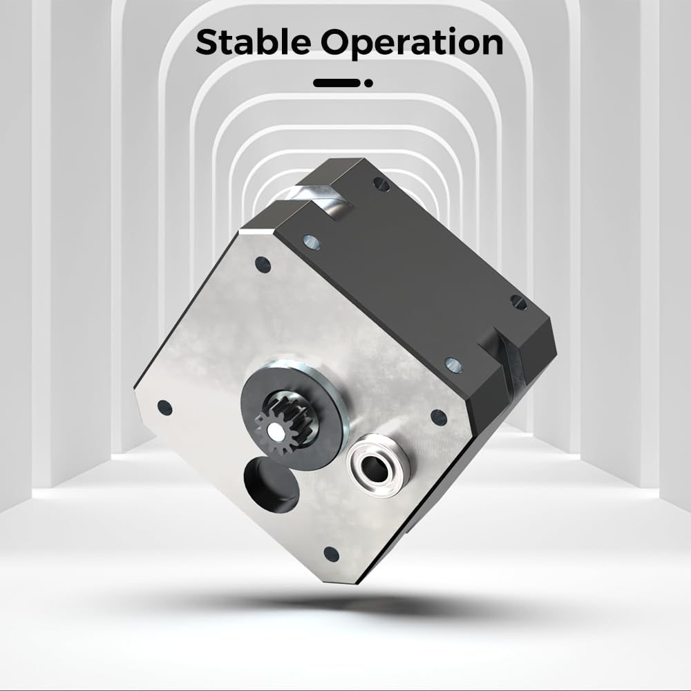 Official Creality Ender 3 V3 SE Extruder Stepper Motor, 42-26 Stepper Motor 3D Printer Extruder Motor 0.84A 12 Teeth Round Shaft, Sprite Extruder Motor for Ender 3 S1/3 S1 Pro/3 S1 Plus/5 S1/3 V3 KE