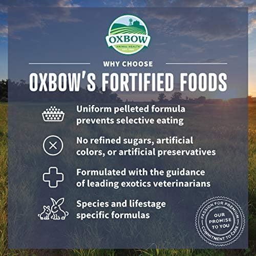 Oxbow Animal Health Garden Select Young Rabbit Food, Garden-Inspired Recipe for Young Rabbits, No Soy or Wheat, Non-GMO, Made in The USA, 4 lb Bag
