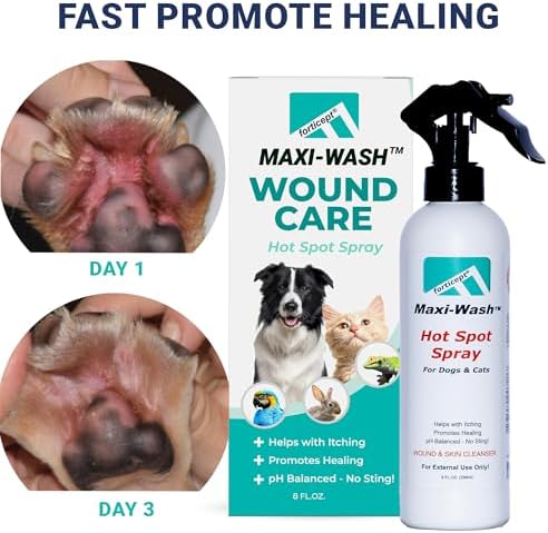 Forticept Blue Butter – Hot Spot Treatment for Dogs | Dog Wound Care | Skin Yeast Infections, Ringworm, Cuts, Rashes, First Aid Veterinary Strength Topical Ointment 4oz