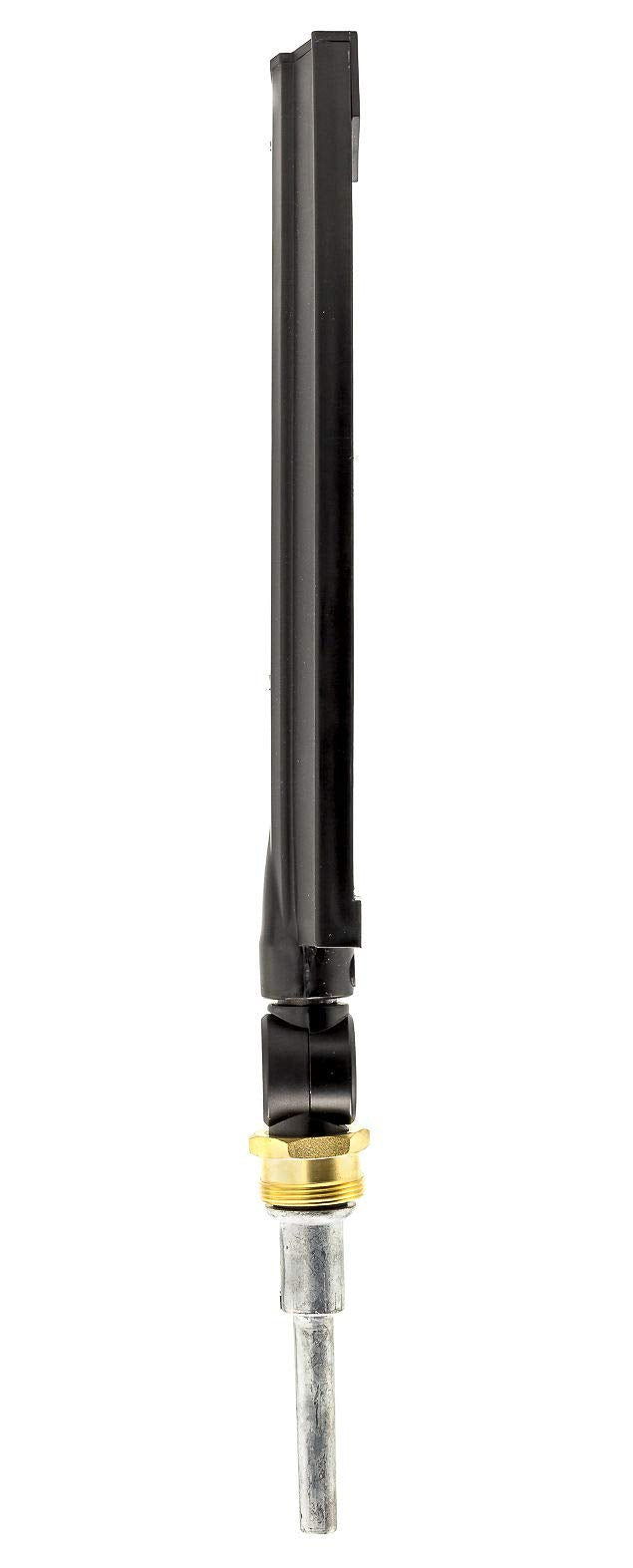 WGTC Thermometer AS5H936 9" Scale, 3-1/2" Stem Length, 20/180°F Temperature Range Blue Spirit Filled Industrial Thermometer with ABS Case, and Adjustable Angle Stem