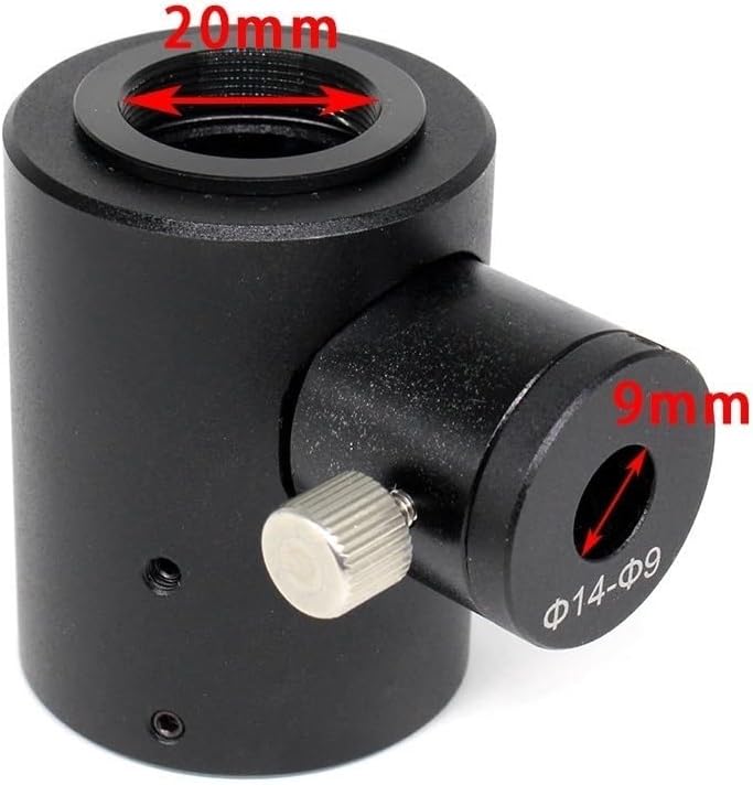 Microscope Accessories Kit Monocular Coaxial Digital Microscope Adapter 26mm RMS 20.23mm Lens Adapter Microscope Slides (Color : M26)