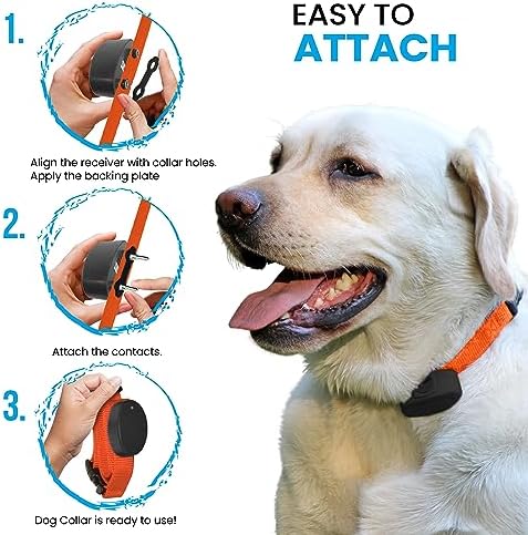 3/4" Nylon Replacement Collar - Shock Collar Replacement Collar, Fence Collar Replacement, Compatible with Pet Safe & Invisible Fence & Fits Most PetSafe Collars (3/4" Black)
