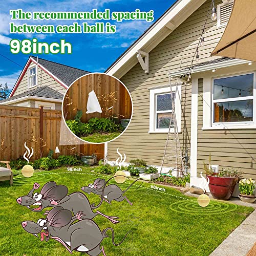 36 Pack Mouse Repellent Indoor & Outdoor, Rodent Repellent Peppermint Oil to Repel Mice and Rats - Mice Rat Repellent for Engines Home Indoor & Outdoor - Squirrel Deterrent Pet & Humans Safe