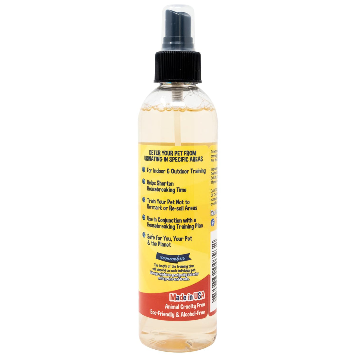 Bodhi Dog Not Here Spray - Trains Pets Where Not To Pee - Dog & Puppy Potty Training Spray to Stop Marking & Urinating Indoors or Outdoors - Safe for Furniture, Carpet & Floors - Made in USA (8 Fl Oz)