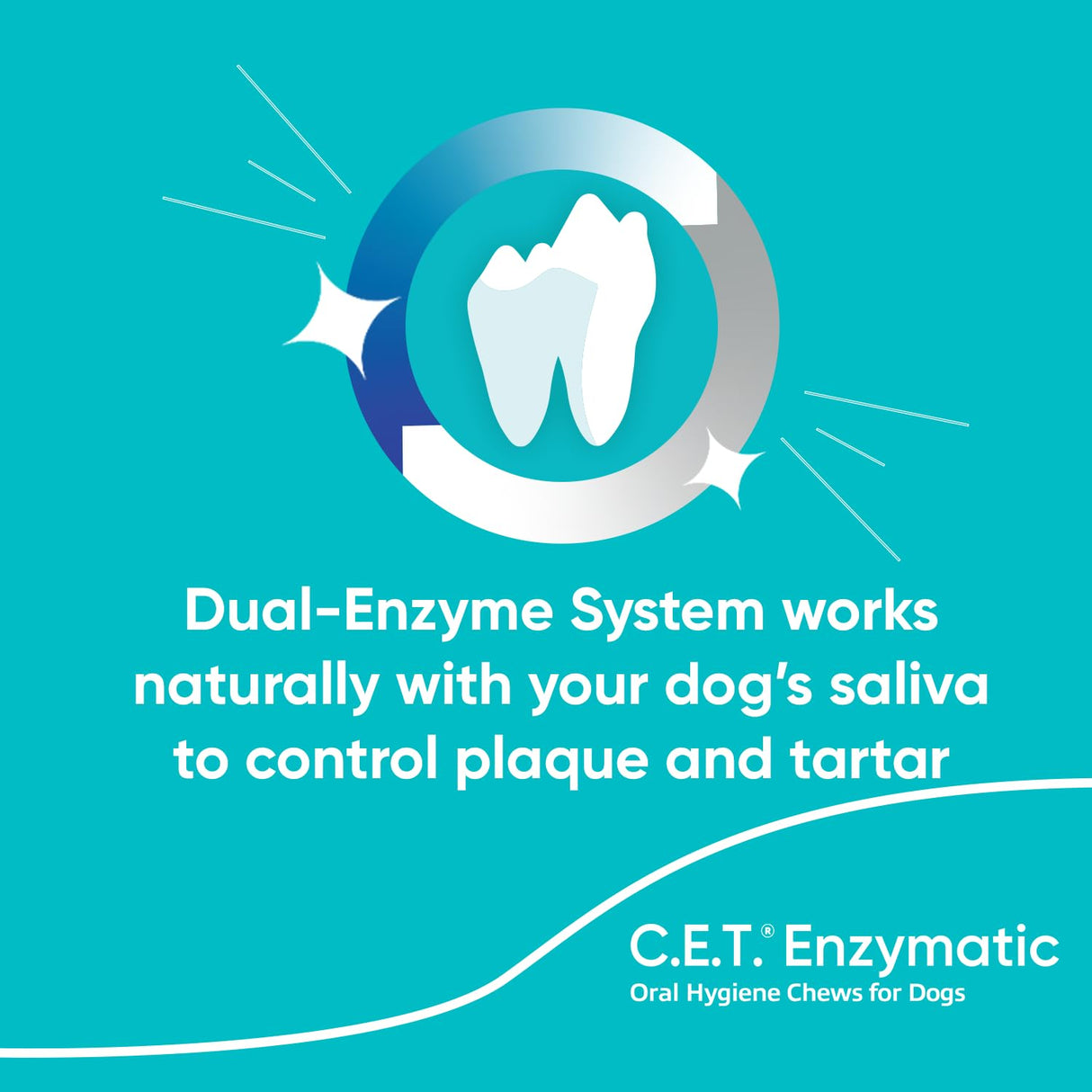 C.E.T. Oral Hygiene Chews for Dogs (Large / 30 count)