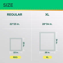 Load image into Gallery viewer, HONEY CARE All-Absorb Puppy Training Pads | Doggie Potty Pads Absorb Eliminating Urine Odor, Ultra Charcoal Dog Pee Pad (Carbon, L 22x23 inch, 100ct)