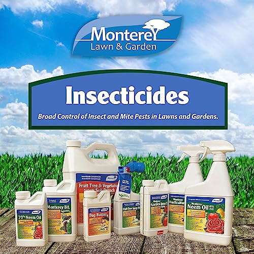 Monterey Bug Buster II - Synthetic Insecticide - 8 Ounce Concentrate - Apply Using a Sprayer Following Mix Instructions