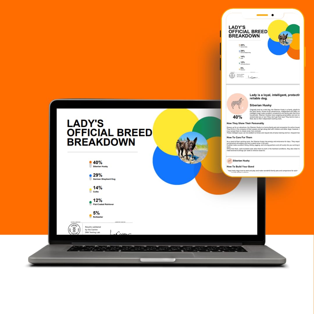 DNA Genetic Age and Breed Test β Trusted & Affordable Breed Identification | 350+ Breeds Identified with 99%+ Accuracy | Plus Genetic Age Test, Wolf DNA