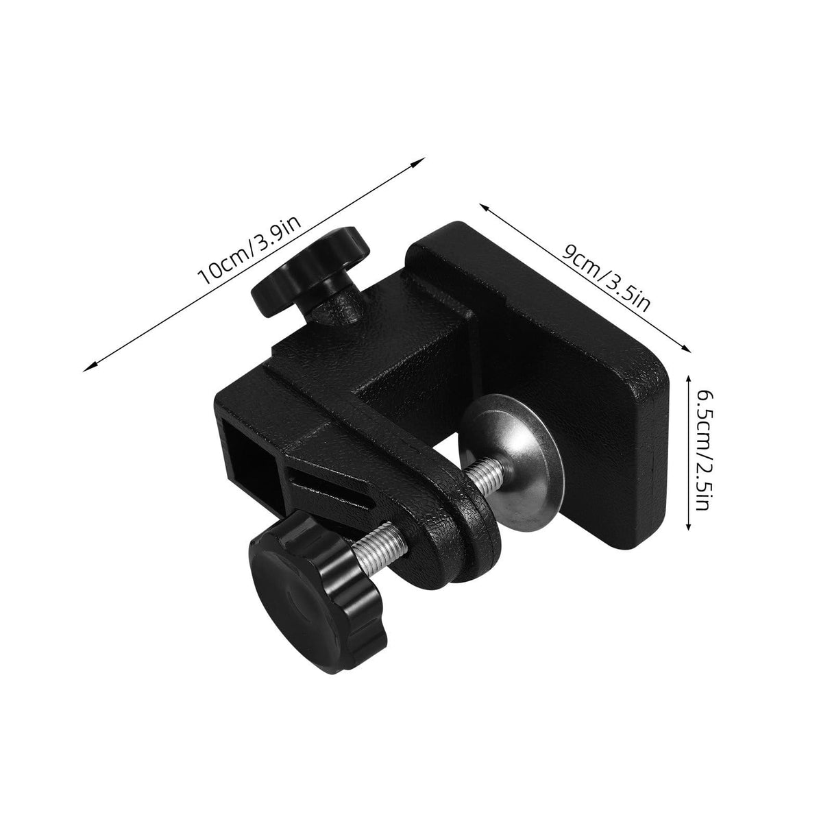 DECHOUS PET Grooming Table Clamp Adjustable Aluminum Clip Fixed Base for Dog and Cat Grooming Table