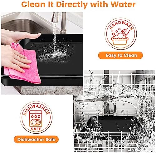 Air Fryer Grill Pan for Ninja Foodi SP101 Digital Air Fryer Countertop Oven, 13 * 13'' Air Fryer Grill Plate Crisper Plate Rack Accessories Replacement Parts Tray for Ninja Foodi SP100 SP1001C SP201