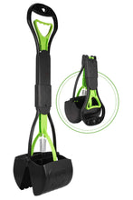 Load image into Gallery viewer, PPOGOO Non-Breakable Pet Pooper Scooper for Dogs and Cats with Long Handle High Strength Material and Durable Spring for Easy Grass and Gravel Pick Up
