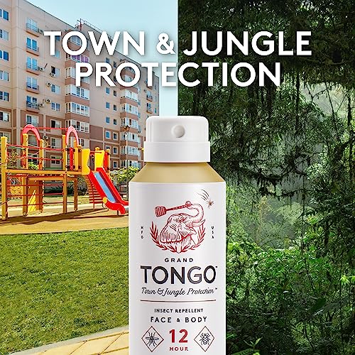 Grand Tongo DEET-Free Green Tea + Mint Insect Repellent with Picaridin- The 12 Hour Protection, DEET Alternative