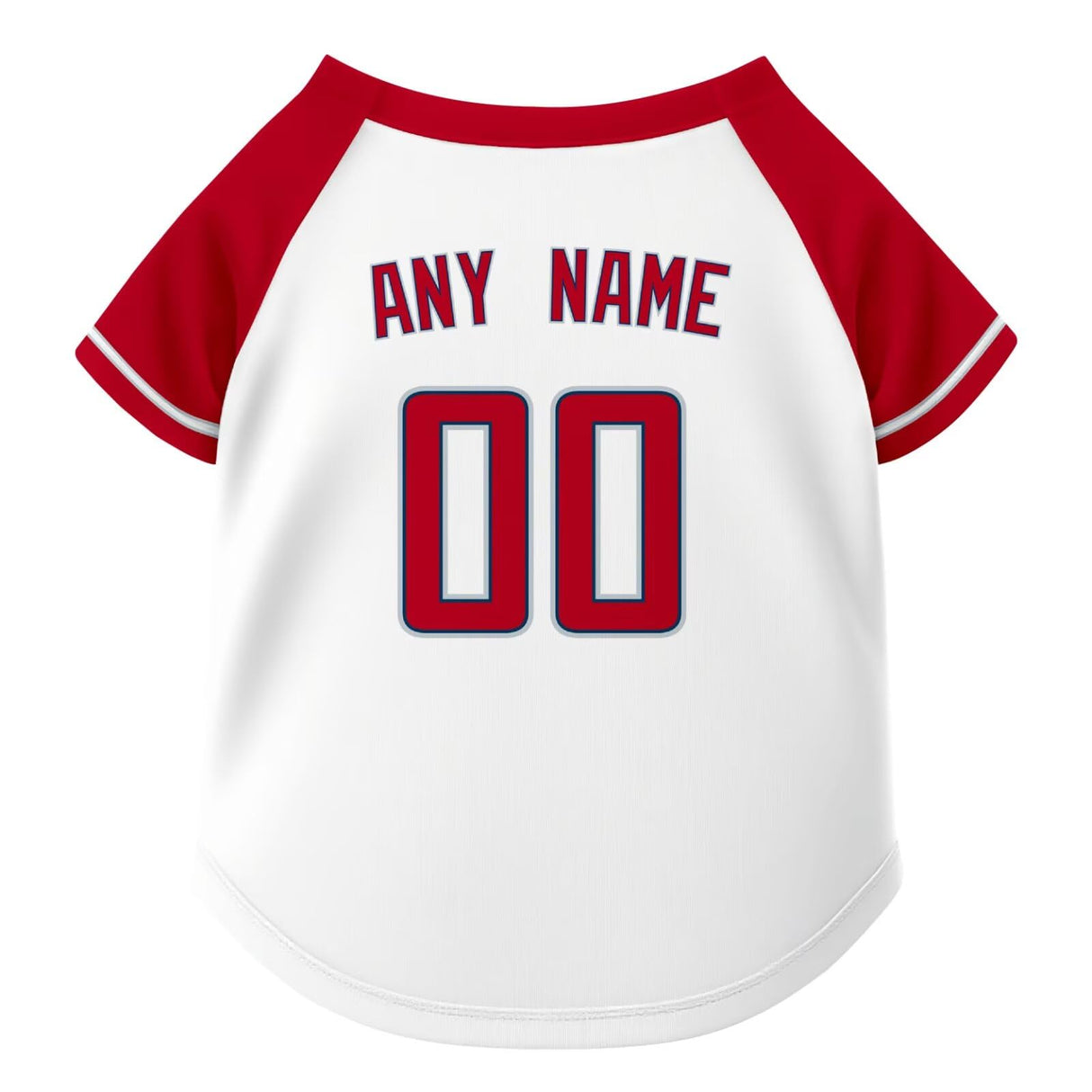 ANTKING Los Angeles A Dog T-Shirt Jersey Style Custom Name and Number Pet Clothes Gifts