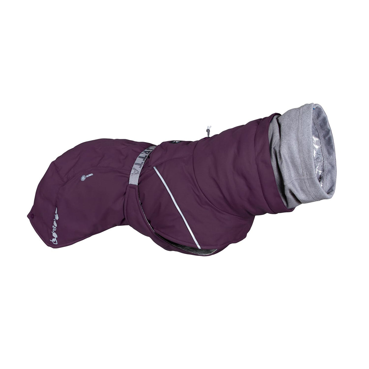 Hurtta Extreme Warmer III ECO, Cold Weather Winter Dog Coat, Eggplant, 22 in