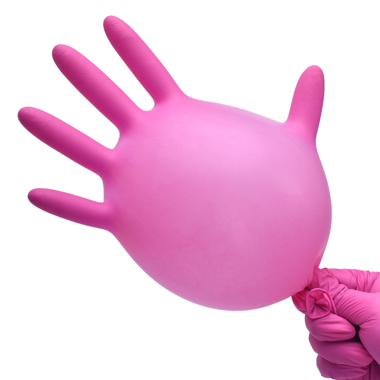 SwiftGrip Powder-Free Nitrile Gloves, Small, Case of 1000 (10 Boxes) - 3-mil, Disposable, Latex-Free, for Kitchen, Cleaning, Estheticians, Hair Stylist - Pink/Fuchsia