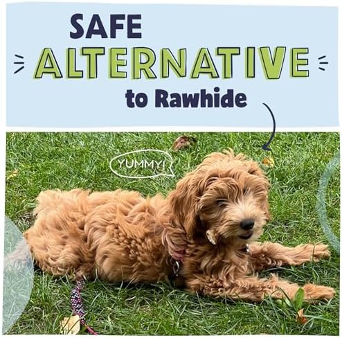 Pawstruck Natural 1–4" Bully Stick Bites for Small Dogs and Puppies – Single Ingredient, Digestible, Rawhide-Free, High-Protein Chew Treat Bones – 8 oz Bag – Packaging May Vary