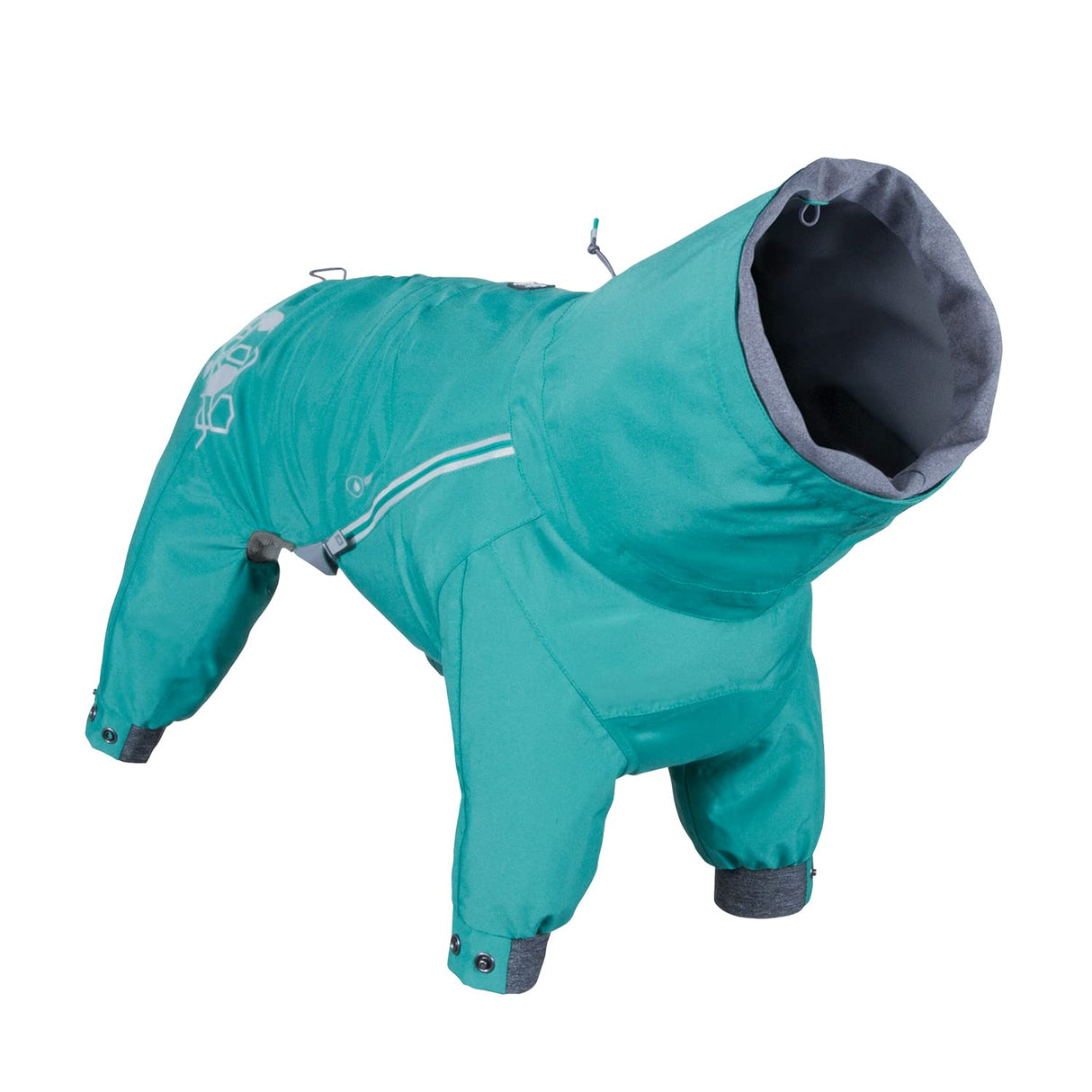 Hurtta Mudventure ECO Dog Overall, Peacock, 12M