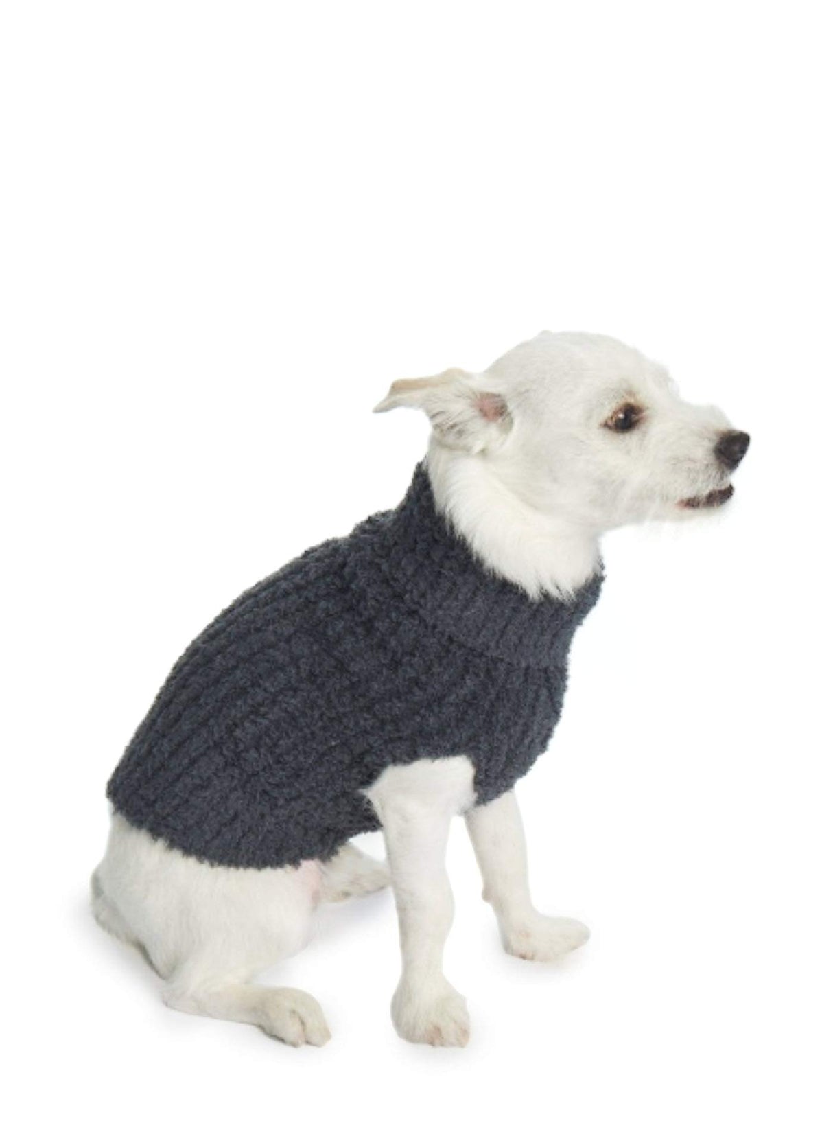 Barefoot Dreams® CozyChic® Ribbed Pet Sweater, Slate Blue, X-Small