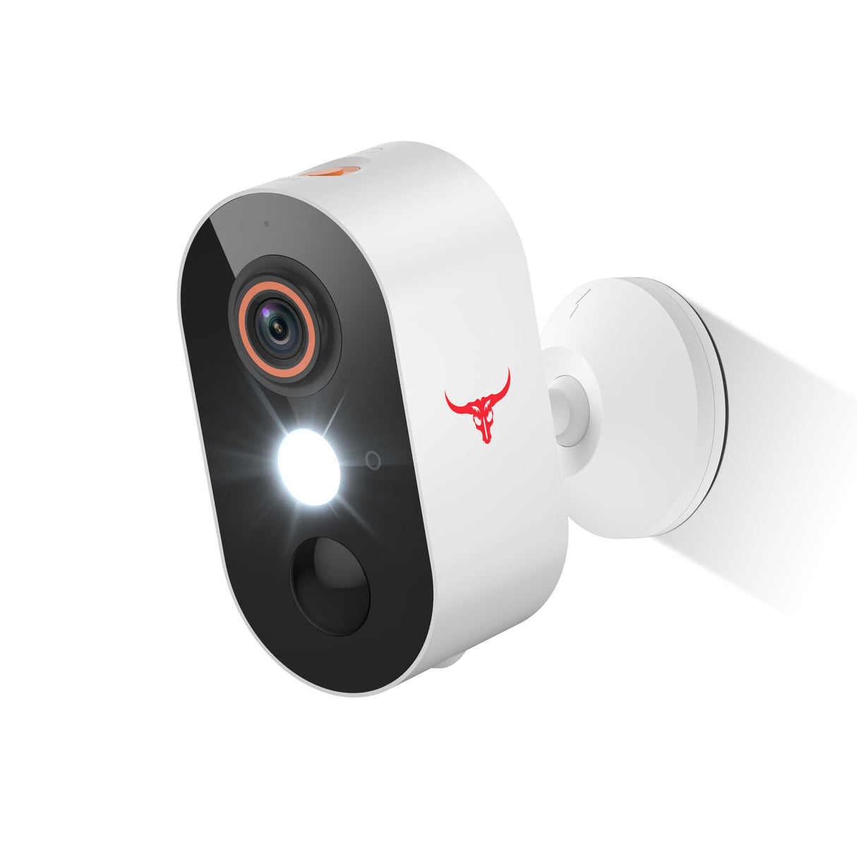 1080p Wireless Security Camera with AI Human Detection, Night Vision, 2-Way Talk, Cloud Storage, 2.4G WiFi, Battery Camera for Home Security (1 Spotlight)