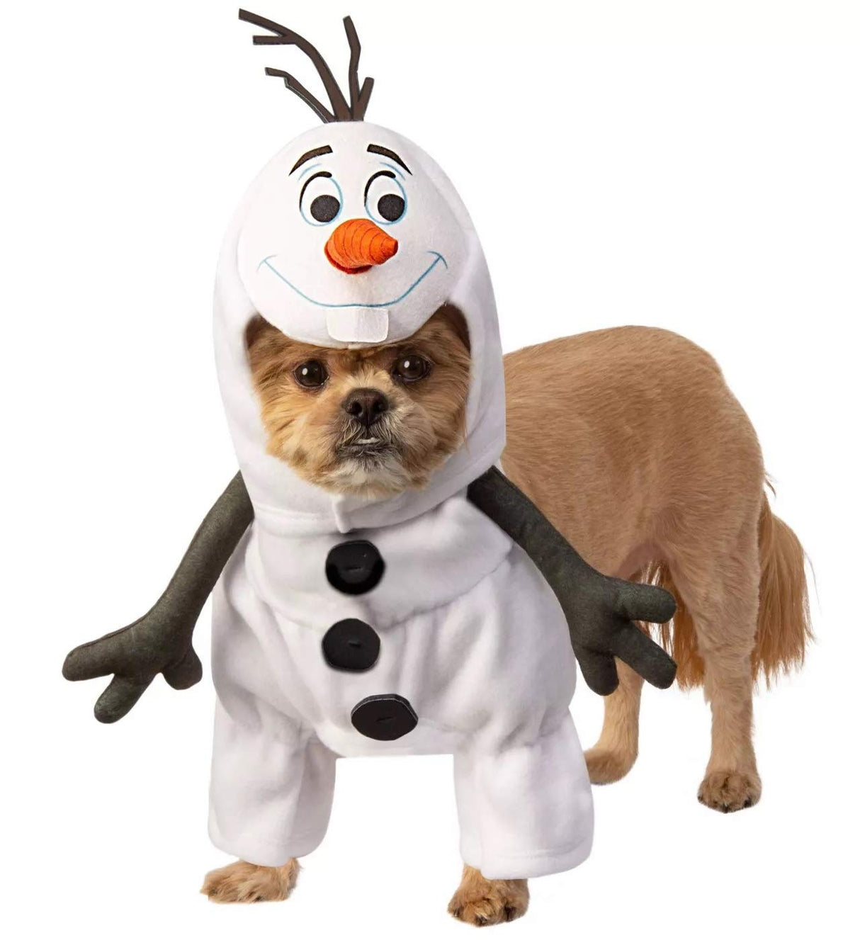 Disney Frozen: Olaf Pet Costume for For Dogs or Cats by Rubies, Large