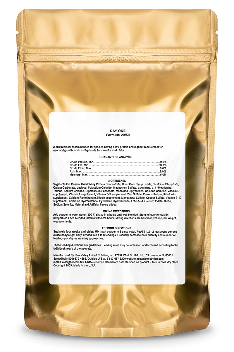 Fox Valley Day-One 20/50 Formula for Squirrels - 1lb