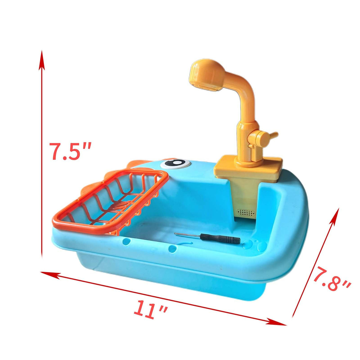PRFOKEY Bird Bathing Tub with Automatic Watering Faucet - Parrot Shower Box for Cockatiels, Budgies, Lovebirds & Conures - Cage Mountable Accessory to Promote Natural Bathing
