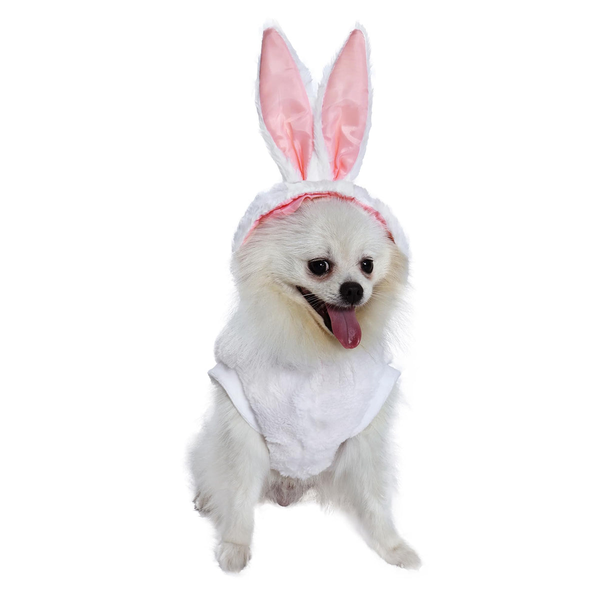 Yoption Dog Cat Bunny Costumes, Funny Rabbit Cosplay Dog Cat Pet Halloween Christmas Easter Hoodie Clothes Party Costume Outfits (L)