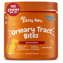 Load image into Gallery viewer, Zesty Paws Cranberry Supplement for Dogs - Bladder Control for Dogs - Urinary Tract Support - Cranberry Chews - Immune & Gut Support - Chicken - 90 Count