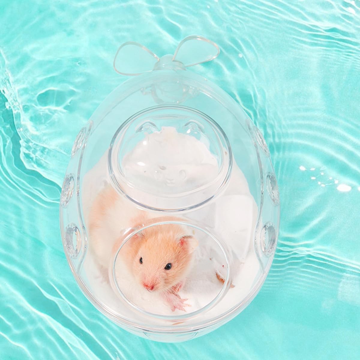 JFWOD Hamster Bath Sand, 15.4lb Dust Free Desert Sand or Potty Litter Sand for Hamster Chinchillas Gerbil Syrian Mice Small Animals(White)