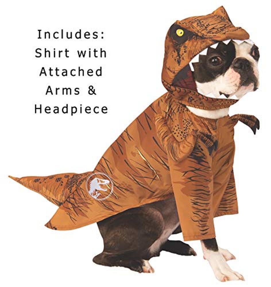 Jurassic World: T-Rex Pet Costume for For Dogs or Cats by Rubies, XL